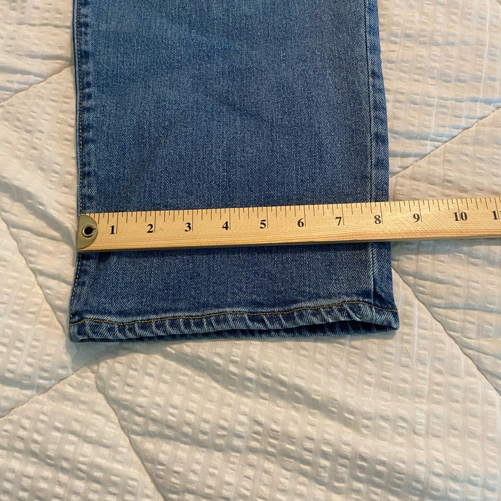 Old Navy High Rise O.G. Loose Secret Smooth Pockets - Medium Wash Jeans; Sz:12 - Picture 8 of 13